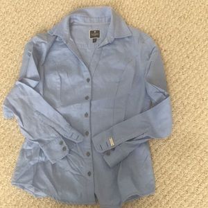 Express button down top